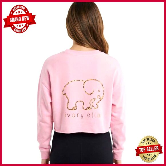 Sweaters - Cropped Crew Sweatshirt Soft Fleece Y2K Streetwear Chic Everyday Sweater